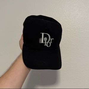 Black Dior Hat